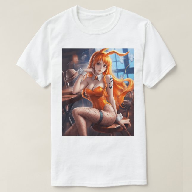 Bunny Girl Nami V2 15 T Shirt (Design framsida)