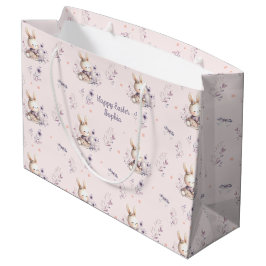 Bunny Girl Personalized Name Pink Purple Easter