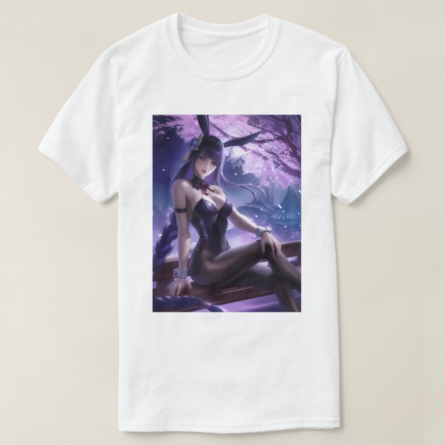Bunny Girl Raiden Shogun 130 T Shirt (Design framsida)