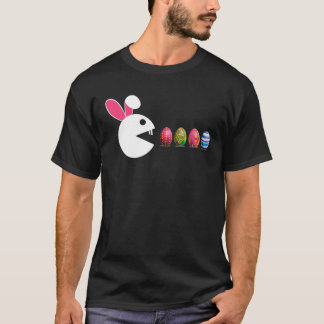 Bunny Glad påsk Egg Hunting Video Game Gamer Bo T Shirt