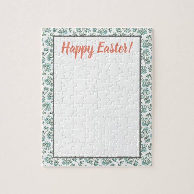 Bunny Glad påsk Pussel (Vertikal)