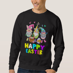 Bunny Gnome Glad påsk Day Småbarn Boys Girls K Lång Ärmad Tröja
