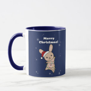 Bunny God jul Winter Animals Rabbits Kaffe Mugg