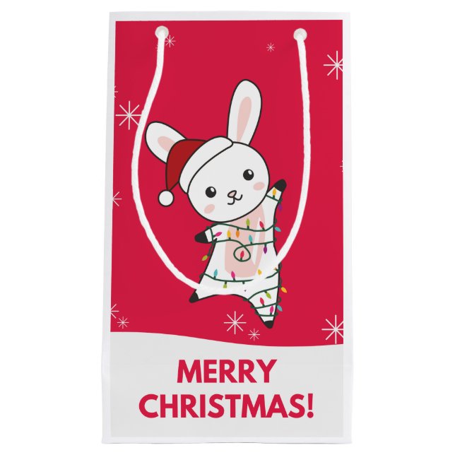 Bunny God jul Winter Animals Rabbits Small (Framsidan)