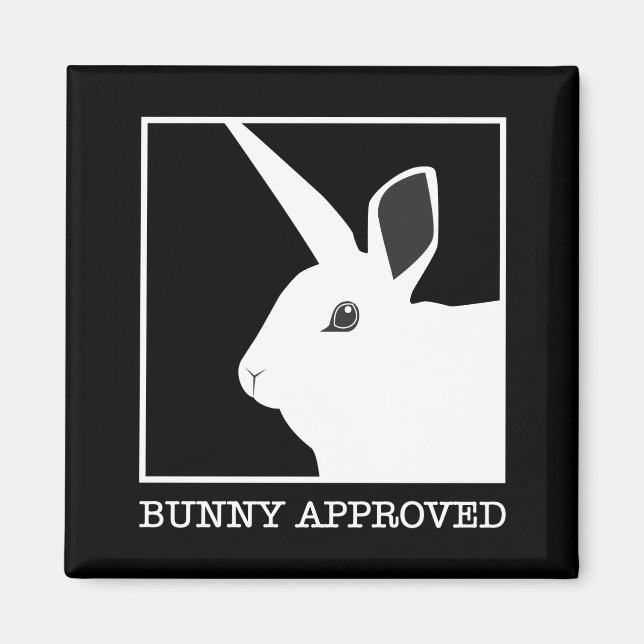 BUNNY GODKÄND MAGNET (Framsidan)