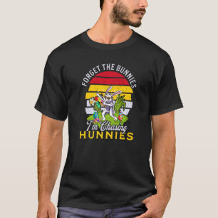 Bunny Graphic glömde Bunnies jag jagar Hunni T Shirt