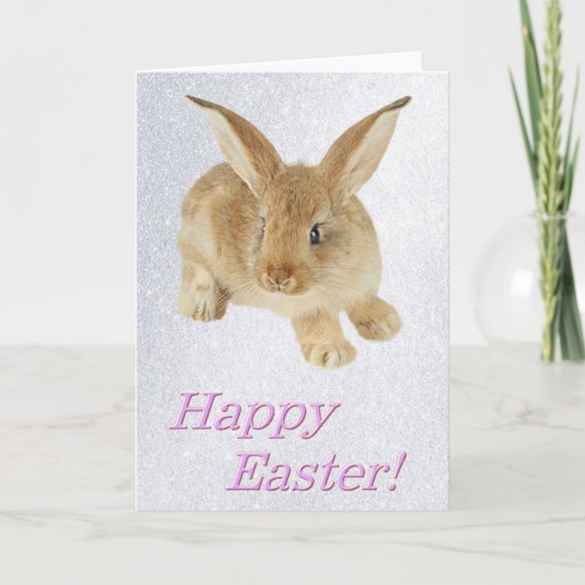 BUNNY GREETARD glad påsk BUNNY Helgkort (Framsida)
