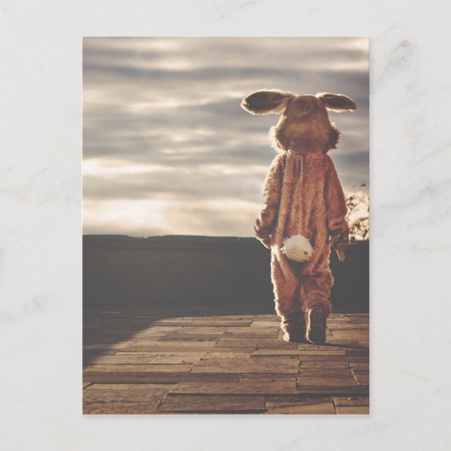 bunny grunge vykort (Framsida)