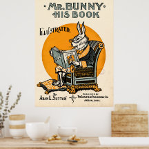 Bunny, hans bok-Adam L. Sutton Poster