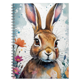 Bunny Hare bland Blommorna | Anteckningsbok