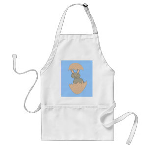 Bunny Hatching från Egg Konstig Cooking Apron Förkläde
