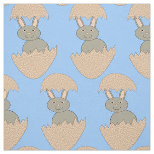 Bunny Hatching från Egg Konstig Craft Fabric Tyg