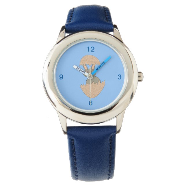 Bunny Hatching från Egg Konstig Kids Watch Armbandsur (Framsida)