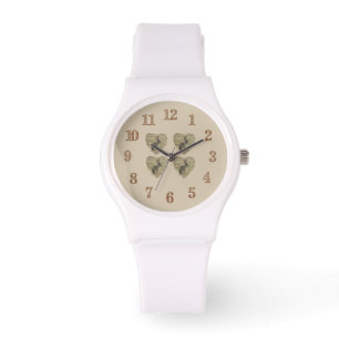 Bunny Heart Nature Photo Adsible Vild Animal Armbandsur