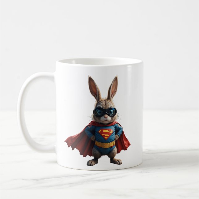 Bunny Hero: Rädda dagen Kaffemugg (Vänster)