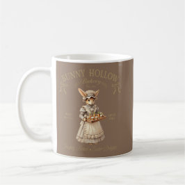 Bunny Hollow Bakery Vintage Easter Rabbit Baker Kaffemugg