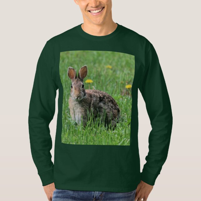 Bunny Hoodie T Shirt (Framsida)