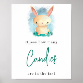 Bunny - Hur många godisar Poster