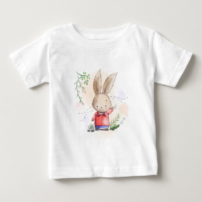 Bunny i Red Shirt T (Framsida)