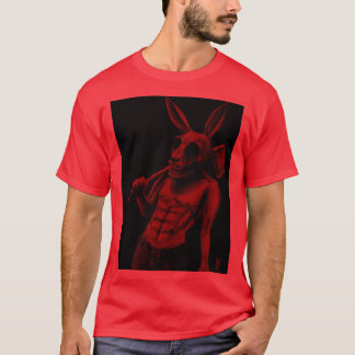 Bunny i rött t shirt
