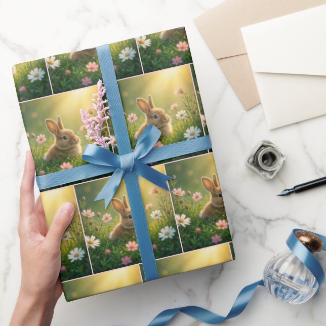 Bunny i Wildblomskugga Presentpapper (Gifting)