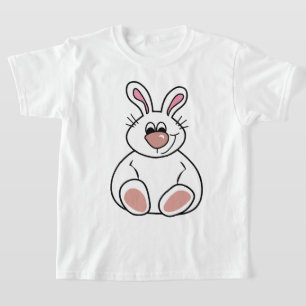 Bunny Illustration T-Shirt för barn