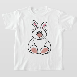 Bunny Illustration T-Shirt för barn