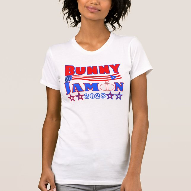 bunny jamon 2028 womens tee (Framsida)