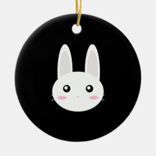 Bunny Julgransprydnad Keramik
