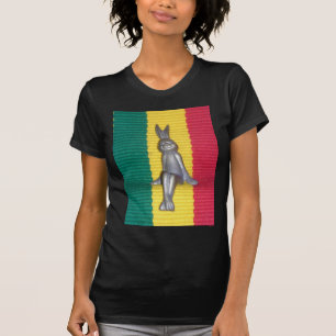Bunny - Kanin i Rasta Färg: A Touch of Groovy T-shirt