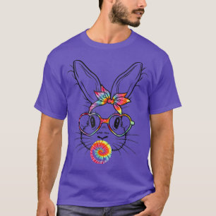 Bunny kanin med Bandana Heart Glass Bubblegum T Shirt