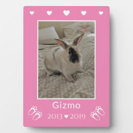 Bunny kanin Photo Memorial for Child | ROSA