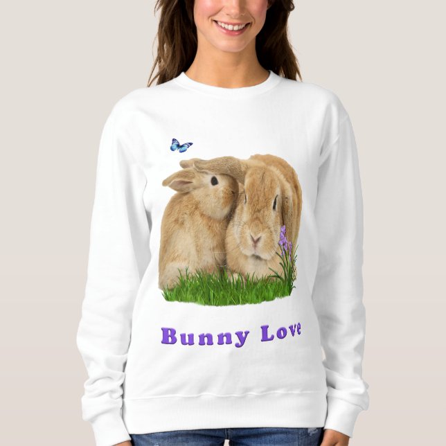 Bunny kanin t shirt (Framsida)