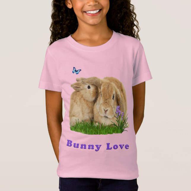 Bunny kanin t shirt (Framsida)