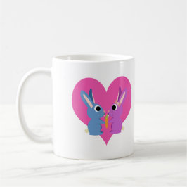 Bunny Kärlek Kaffemugg