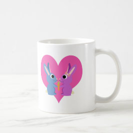 Bunny Kärlek Kaffemugg