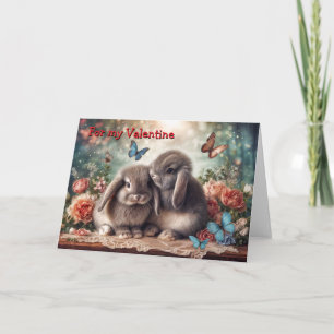Bunny Kärlek Kort