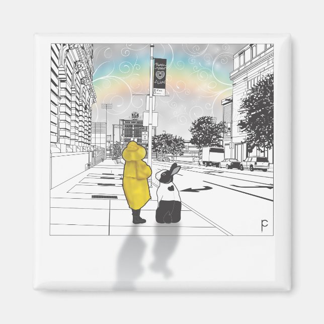 BUNNY KÄRLEK MAGNET (Framsidan)