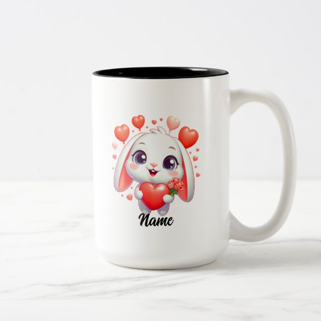 Bunny Kärlek Mugg (Höger)