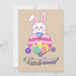 Bunny Kärlek och Påsk Cheer Inbjudningar