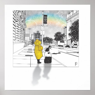 BUNNY KÄRLEK POSTER