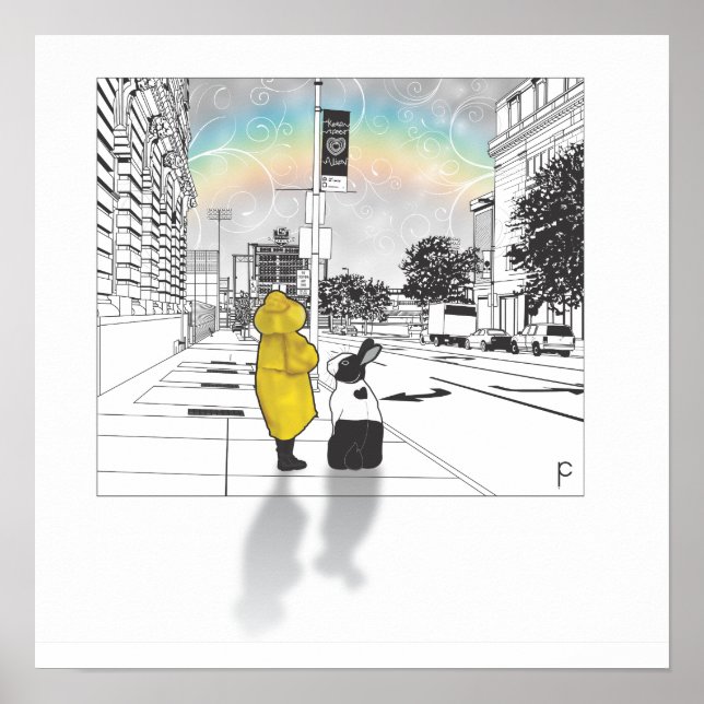 BUNNY KÄRLEK POSTER (Framsidan)