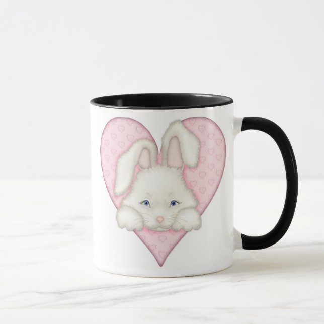Bunny Kärlek Rosa Mugg (Höger)