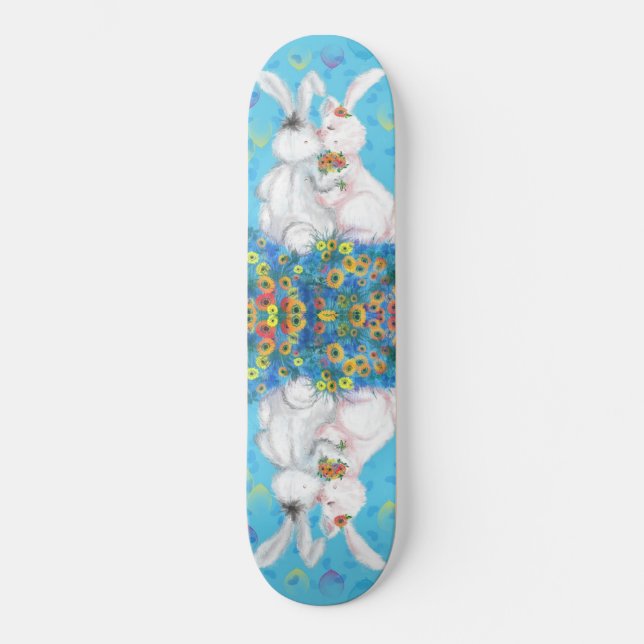 Bunny Kärlek Skateboard - Hug (Framsida)