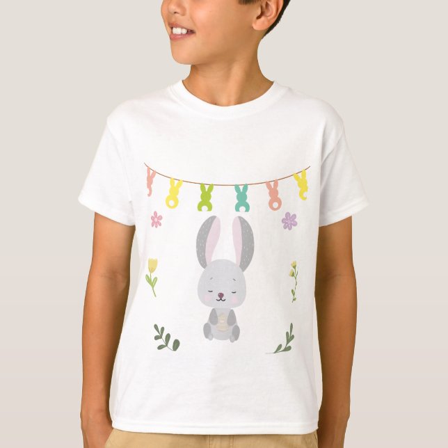 Bunny Kärlek T Shirt (Framsida)