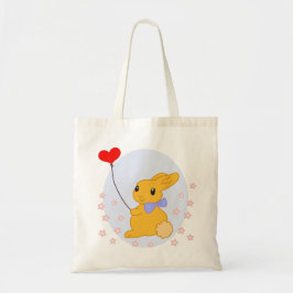 Bunny Kärlek Tote Bag Tygkasse