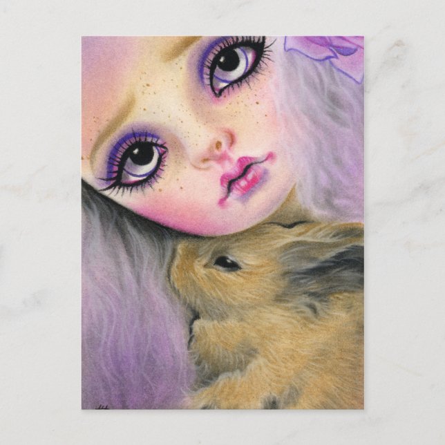 Bunny Kärlek vykort (Framsida)