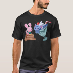 Bunny Kattunge Pancake Milkskakake T Shirt