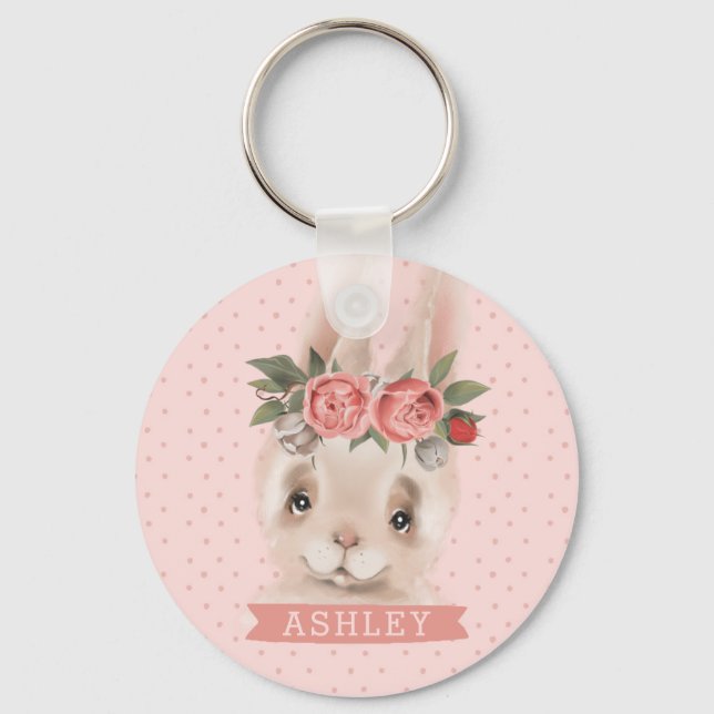 Bunny Keychain Nyckelring (Framsida)