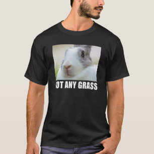 Bunny Kids Har Valfri grass Rabbit T Shirt